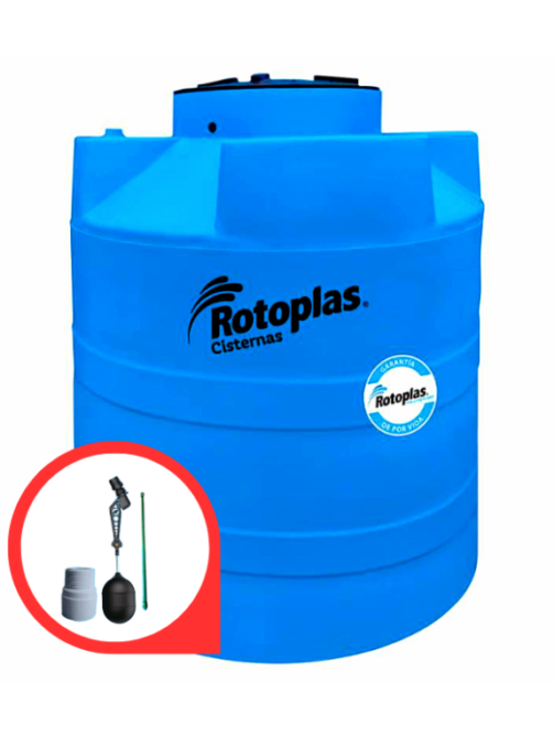 Cisterna de agua Rotoplas 1200 litros
