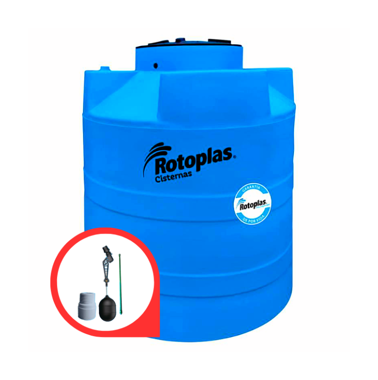 Cisterna de agua Rotoplas 1200 litros