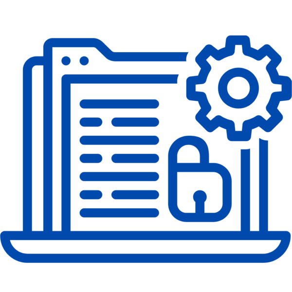 Proceso de configuración de seguridad en el sitio web de FTS Soluciones, asegurando la protección de los datos