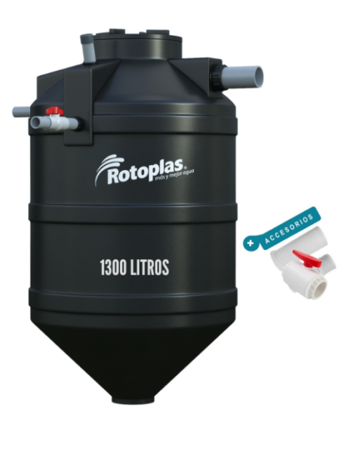 Biodigestor de 1300 Litros Rotoplas