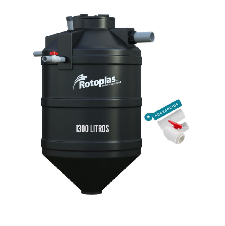 Biodigestor de 1300 Litros Rotoplas