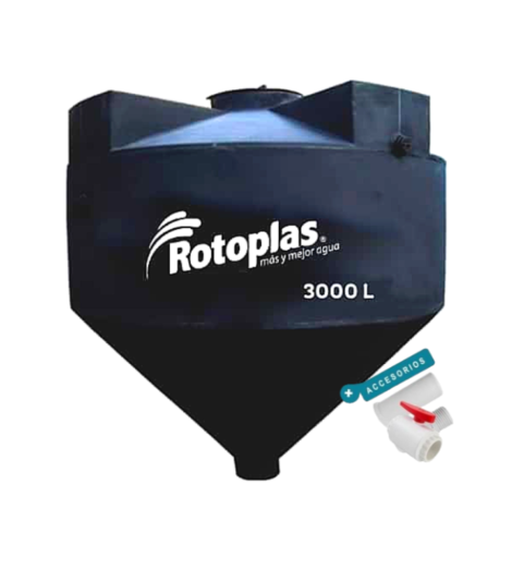 Biodigestor de 3000 Litros Rotoplas