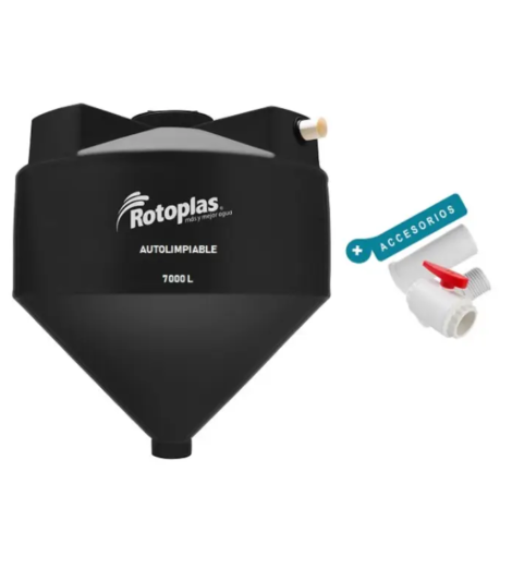 Biodigestor de 7000 Litros Rotoplas