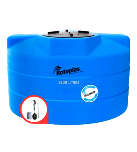 Cisterna de agua Rotoplas 2800 litros