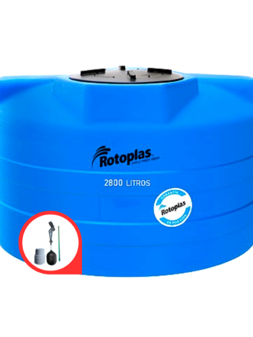 Cisterna de agua Rotoplas 2800 litros