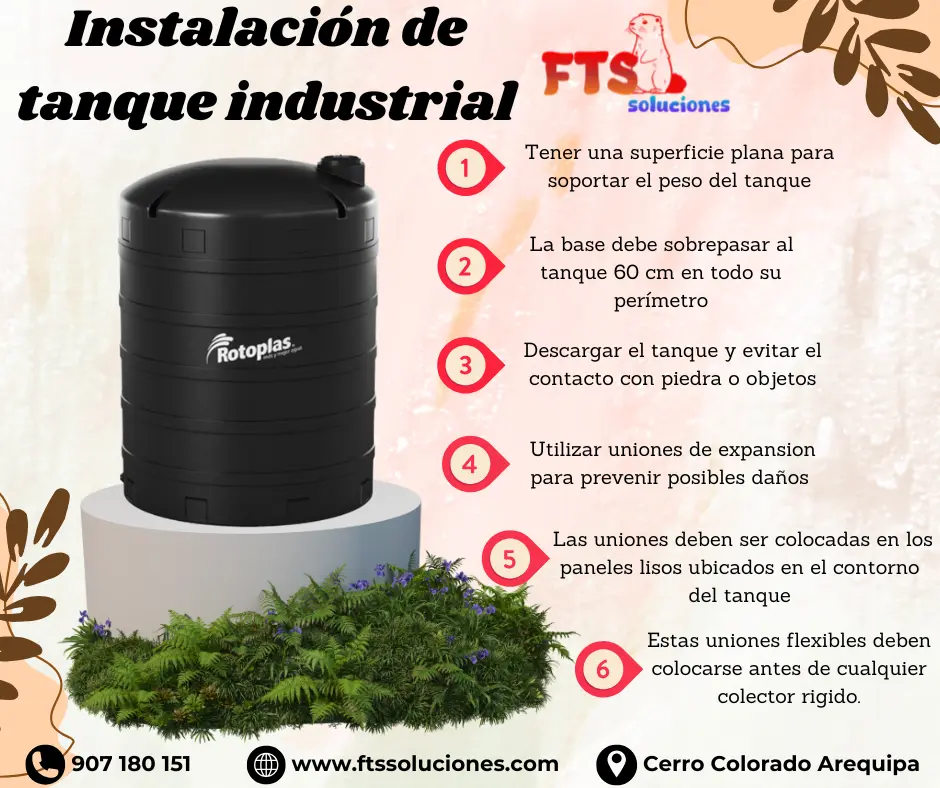 Instalacion de Tanque Industrial