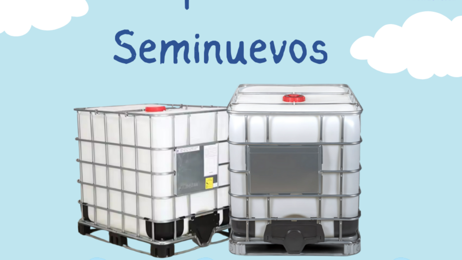 Tanques IBC seminuevos