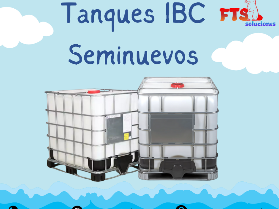 Tanques IBC seminuevos