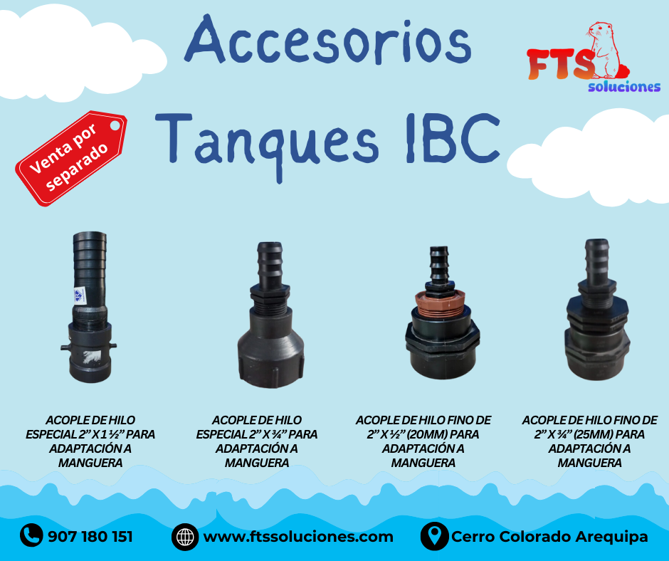Accesorios del tanque IBC
