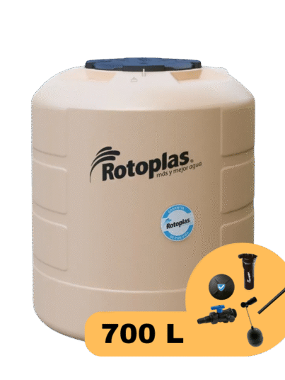 Tanque de agua rotoplas de 700 litros