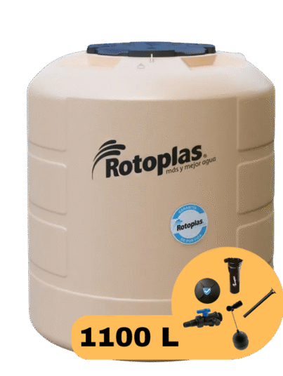 Tanque de agua rotoplas de 1100 litros