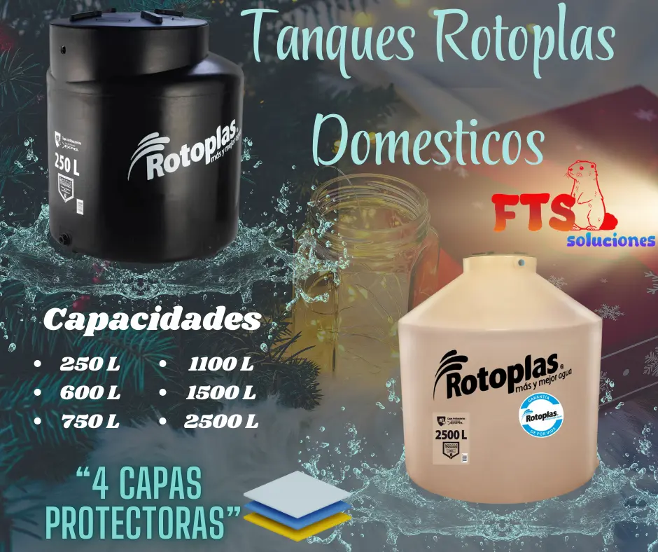 Tanque Rotoplas Domestico